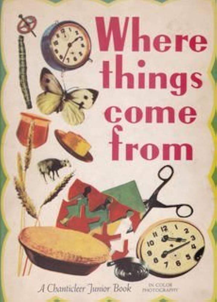 Where Things Come from book